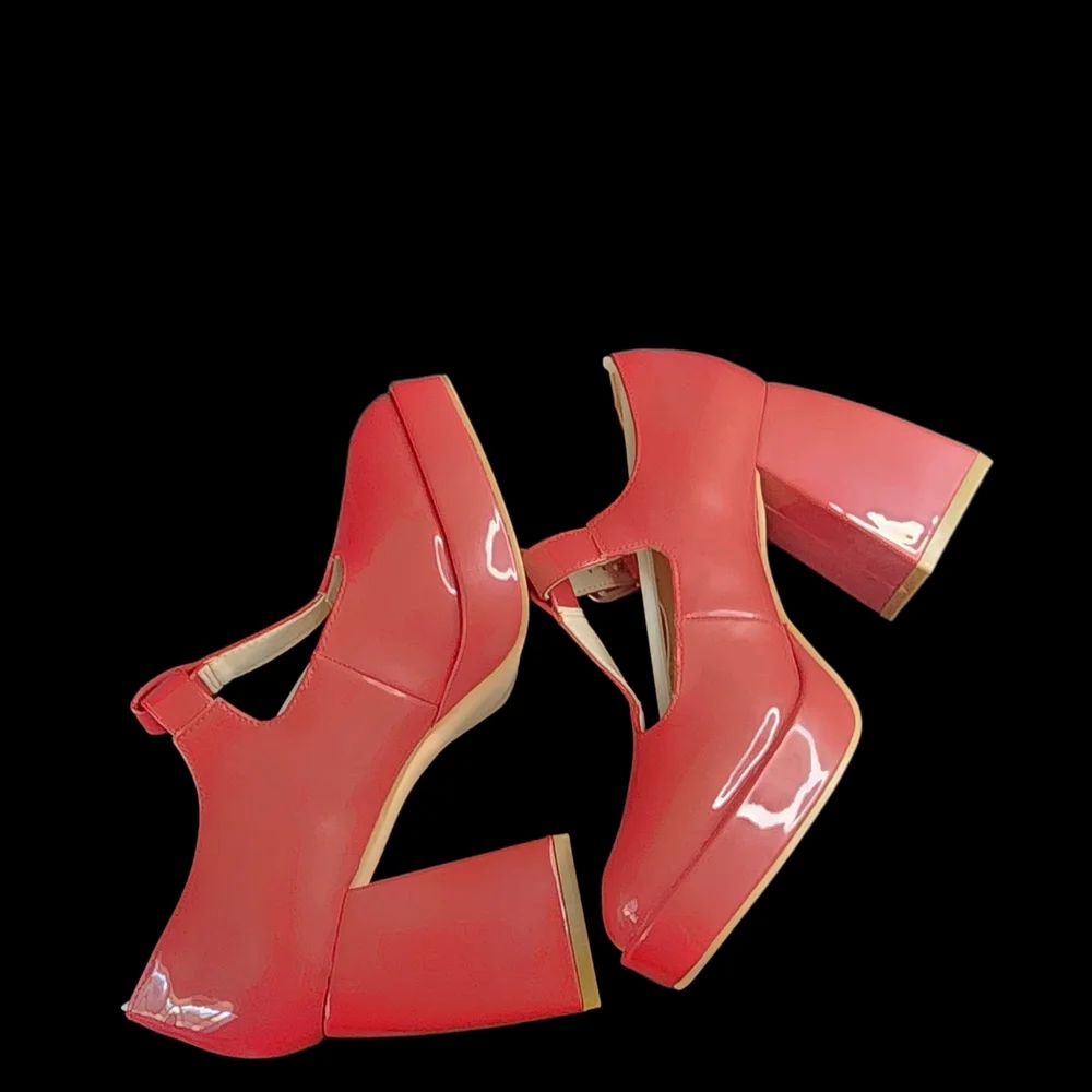 Cape Robbin Red‎ Patent Heels